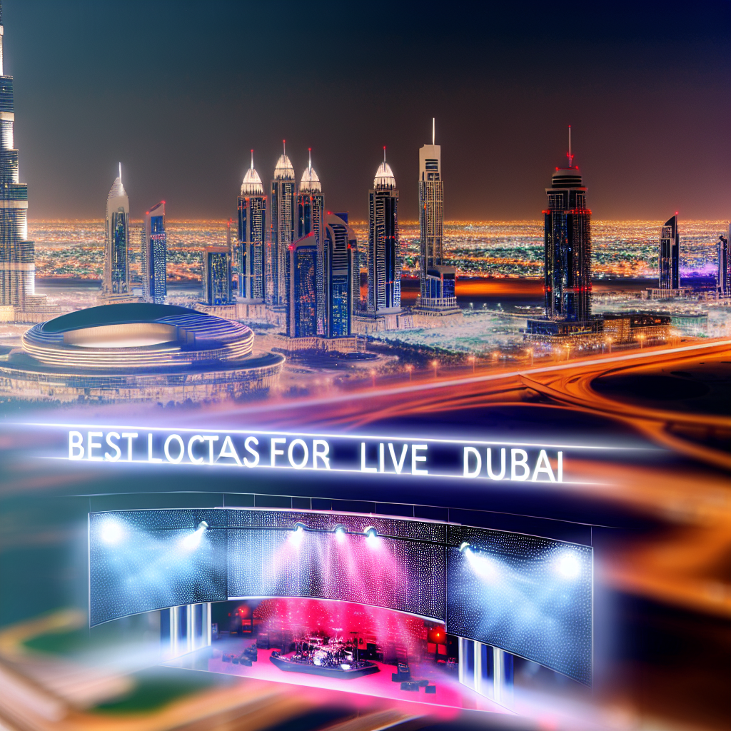 Best Places for Live Music in Dubai